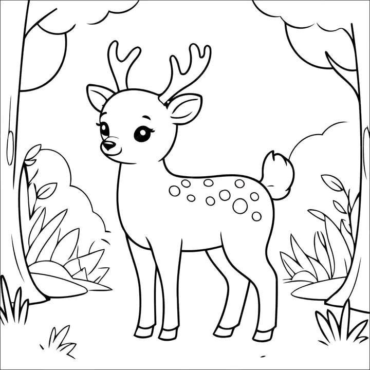 Goat Coloring Pages