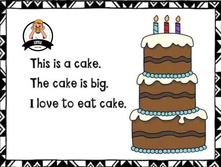Easy Words and Sweet Cake