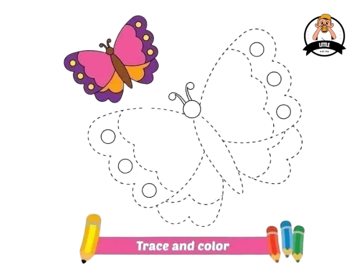 Butterfly Coloring Page