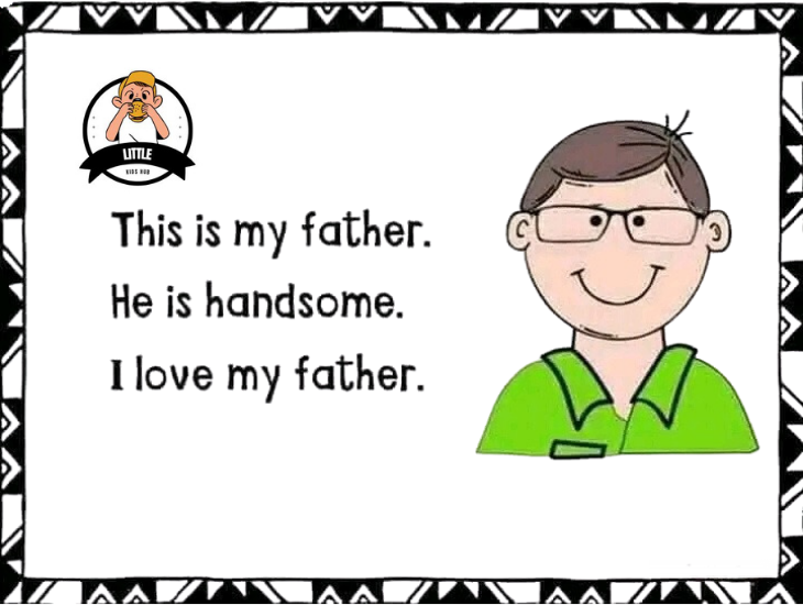 Easy Words With Father