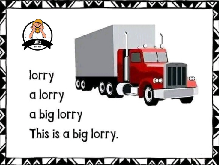 Big Lorries and Easy Words