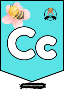 Bee Alphabet C 